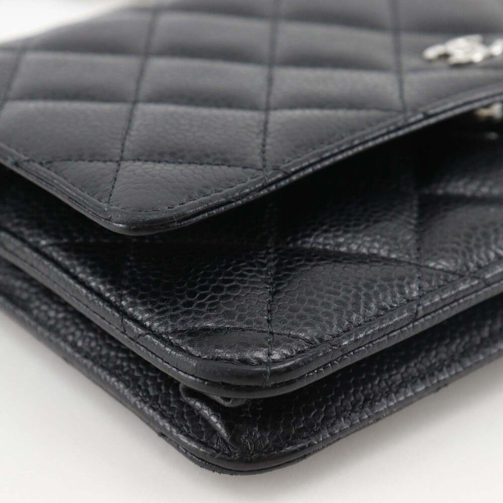 CHANEL Black Caviar Leather Wallet - Picture 4 of 14